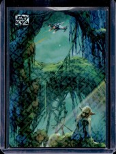 2025 Topps Chrome Star Wars Galaxy Rescue Mission Star Wars Logofractor /77 56 picture