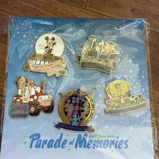 2015 Annual Pass Holder Official Disney Parks Complete Set Parade Of Memories picture