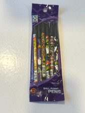 Halloween 6 Geddes Black Ink Ball Point Pens New Old Stock 2012 picture