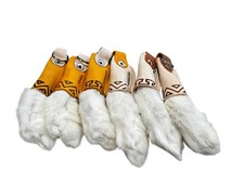 Pata De Conejo Llavero Vaquero Buena Suerte Lucky Rabbit Foot Western Keychain picture