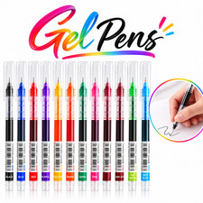 Gel Pens 0.5mm Fine Point Writing Pens Smooth Ink School Office Stationery Set picture