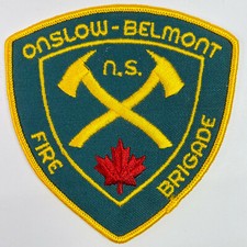 Onslow Belmont Fire Brigade Canada Patch E6 picture