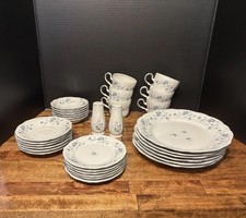 Ret. Johann Haviland “Blue Garland” Bavaria Germany 6 Pc Place Setting 32 Pcs (G picture