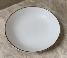 Colony Noritake China #5932 3 Coupe Style Fruit Bowls With Platinum Trim 5 1/2