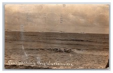 Great White Fleet 1908 RPPC Fleet Passing Port Watsonville Steinhauser & Eaton picture