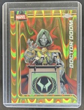2026 Topps Chrome Marvel Comics Doctor Doom Gold RayWave Refractor #/50 picture