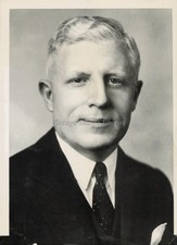 1937 John Holmes Chicago Swift Company President Portrait Photo 5X7 picture