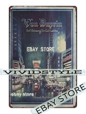 Tin Sign 1928 Von Duprin Fire Exit Latches Hardware decor accessory picture