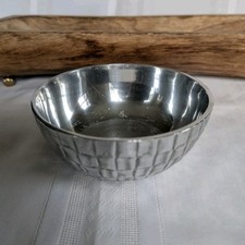 Towle Silver Plated Textured Two-Bowl Set Made in India Approx. 6.5