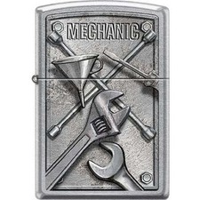 Zippo Windproof Metal Design Fire Lighter - Mechanic picture