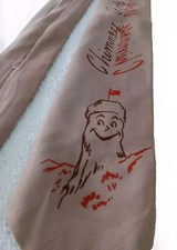Vintage Chimney Rock Park North Carolina Souvenir ~ Adult NECKTIE ~ Self Tie EUC picture