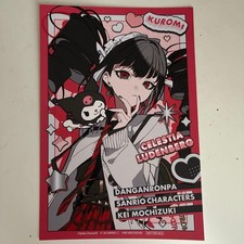 Danganronpa Loft Sanrio Bonus Postcard Celeste Yasuhiro Kei Mochizuki picture