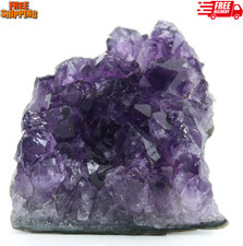 Natural Amethyst Cluster Purple Crystal Stone Healing Crystal Mineral Home Decor picture