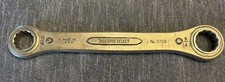 INDESTRO SELECT #0708 Double Box End Ratchet Wrench (7/8 - 13/16) - Made in USA picture
