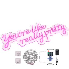 Uimoso Neon Sign 'You're Like Really Pretty' Light 27.5