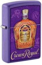 Zippo Crown Royal Design Purple Matte 48749 picture