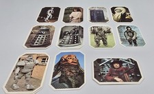 Amazing World Of Doctor Who Ty-Phoo Cards X12 COMPLETE 1976 Octagonal Vintage picture