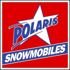 Polaris Snowmobiles NEW Metal Sign: 12x12