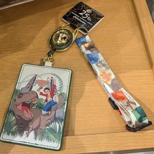 One Piece x Jurassic Park Luffy T-Rex Reel Pass Case Lanyard USJ Japan 2026 picture