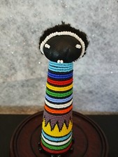  Beaded Zulu Afican Matron Doll-6