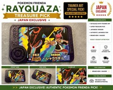 Pokemon Frienda Rayquaza Super Treasure Pick 352 Trainer Japan Exclusive Arcade picture