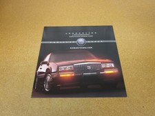 1990 Cadillac Eldorado Touring Coupe sales brochure literature 6 pg folder picture