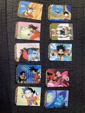 Dragon Ball Z 1996 Trading Cards Series 1 Cards All Same pack Pack 10 Near mint picture