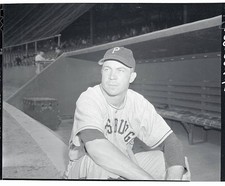Pittsburgh Pennsylvania- Johnny Hopp closeup Pittsburg 1948 Historic Old Photo picture