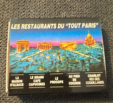 Au Pied de Cochon Paris Matchbook - Paris 1er, 6 rue Coquillière picture