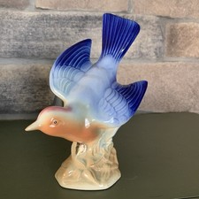Vintage Royal Copley Bluebird Figurine 8