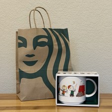 2026 Starbucks x Peanuts Snoopy 14oz. White Ceramic Mug *IN HAND* picture
