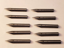 Vtg. Lot of 10 ZANERIAN STANDARD No. 4 PEN NIBS, COLUMBUS, OHIO - NEW picture
