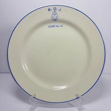 Vintage Royal Order Of Jesters Roj Court No 13 Fraternal Masonic Plate USA RARE picture