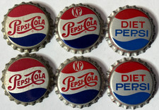 PEPSI-COLA MARION, IL; DIET PEPSI GRAND FORKS, ND; KP KOSHER SODA CAPS UN CORK picture