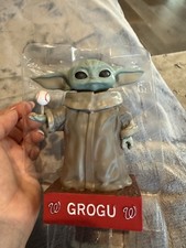 Washington National Star Wars Grogu Bobble Head New Inbox Mint Condition picture