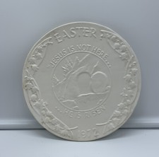 Frankoma Pottery 1972 Easter Collectible Plate picture
