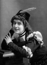 Miss Gabrielle Robinn Zanetto role the plays from the comedie fran- Old Photo picture