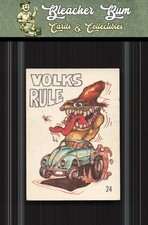 1968 Donruss Odd Rods 24 Volks Rule picture