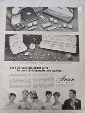 1965 Anson Jewelry for your bridesmaids and ushers vintage ad picture