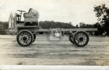 Automobile 4 Wheel Drive Truck c1918 Clintonville Wisconsin RPPC Postcard COPY picture