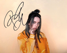 BILLIE EILISH Signed Authentic Original 8x10