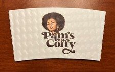 Pam's Coffy -White Coffee Cup Sleeve - Pam Grier Quentin Tarantino Vista Theater picture