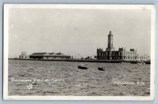 Veracruz Mexico Postcard General Directorate of Lighthouses 1941 RPPC Photo picture