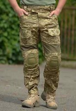 Ukrainian Military Tactical Pants MM-14 Pixel Camo with Knee Pads | Rip-Stop picture