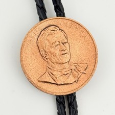 Vtg John Wayne Bolo Tie Cowboy Western picture