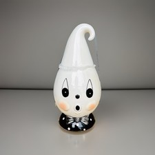 🖤🤍New Johanna Parker Large Ceramic Gus Cookie Jar HTF picture