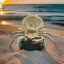 Brass Crab Trinket Dish picture