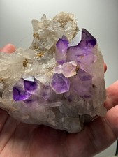 Vibrant Purple Amethyst in Matrix- Stunning  Madagascar- Sale $139 picture