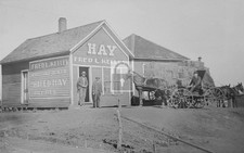 Fred L Kelley Baled Hay Vinita Oklahoma OK - 11x17 Reprint picture