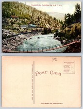 Truckee River Floriston, California S.P.R.R. Vintage Postcard Gray News Co. picture